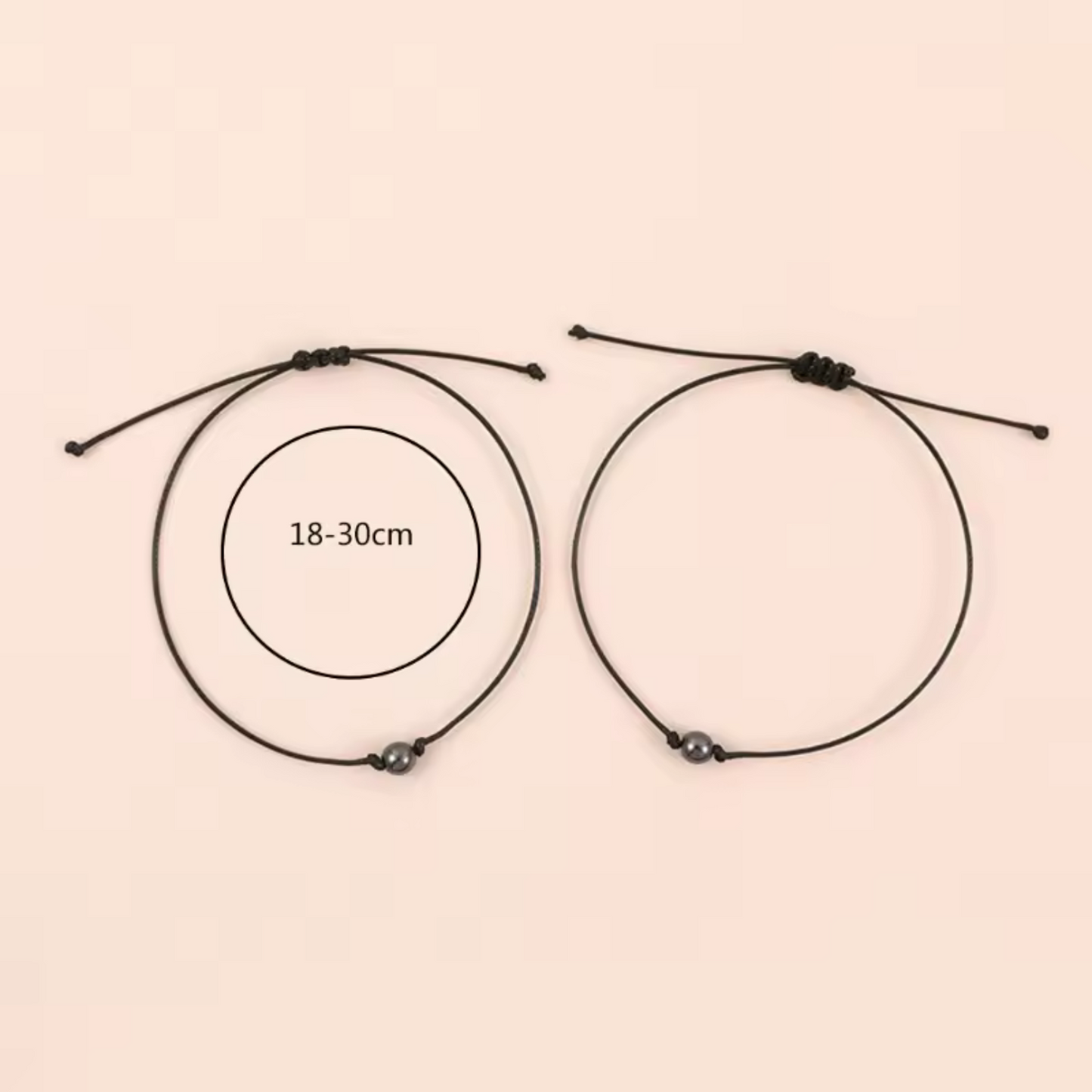 Pulsera x2 Bolita Imantada de Atracción