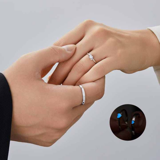 Argollas Luminosas de Corazón