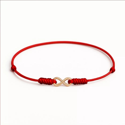 Pulsera Infinito para Siempre Oro De 18Kilates