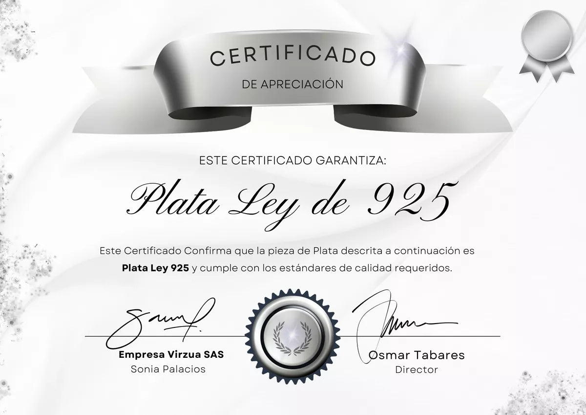 Anillos Sol y Luna en Plata de Ley 925 con Certificado Autenticidad