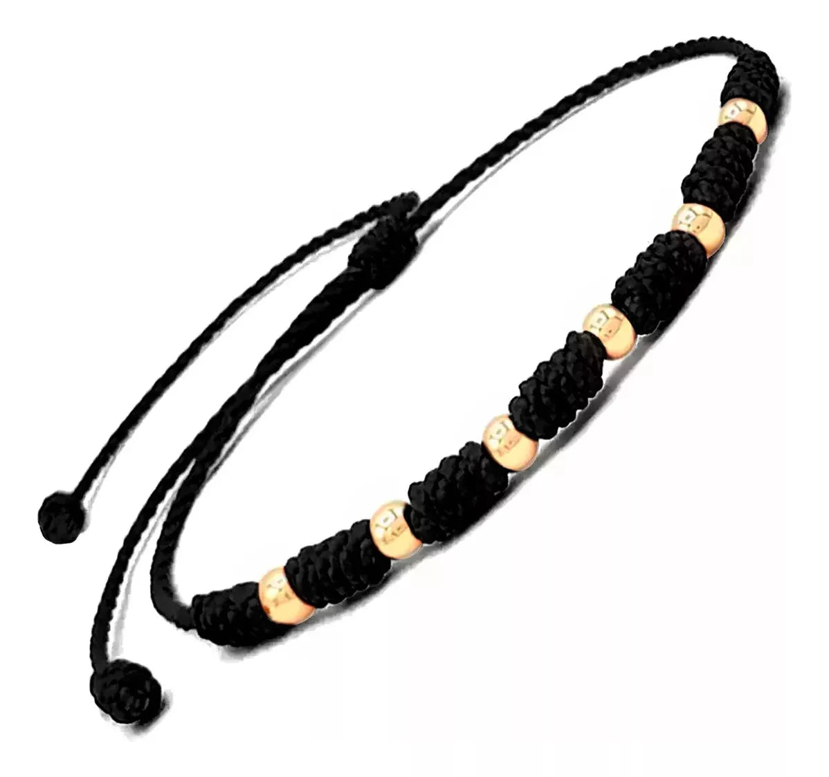 Pulsera 7 Nudos Oro Lamiando 3mm