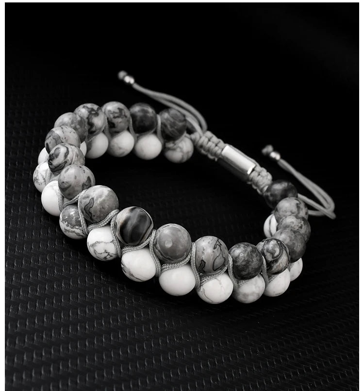 Pulsera Doble Howlita