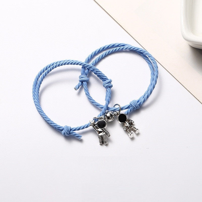 Pulsera Magnética para Parejas de Astronautas