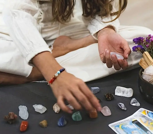 Pulsera 7 Chakras Piedras Naturales Con Oro 3mm 18k Certificado