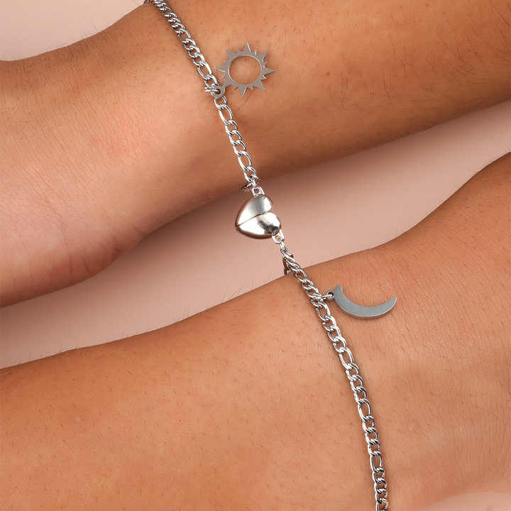 Pulseras Sol y Luna – Amor que se complementa
