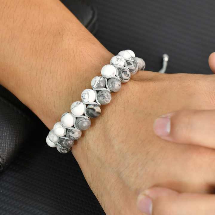 Pulsera Doble Howlita
