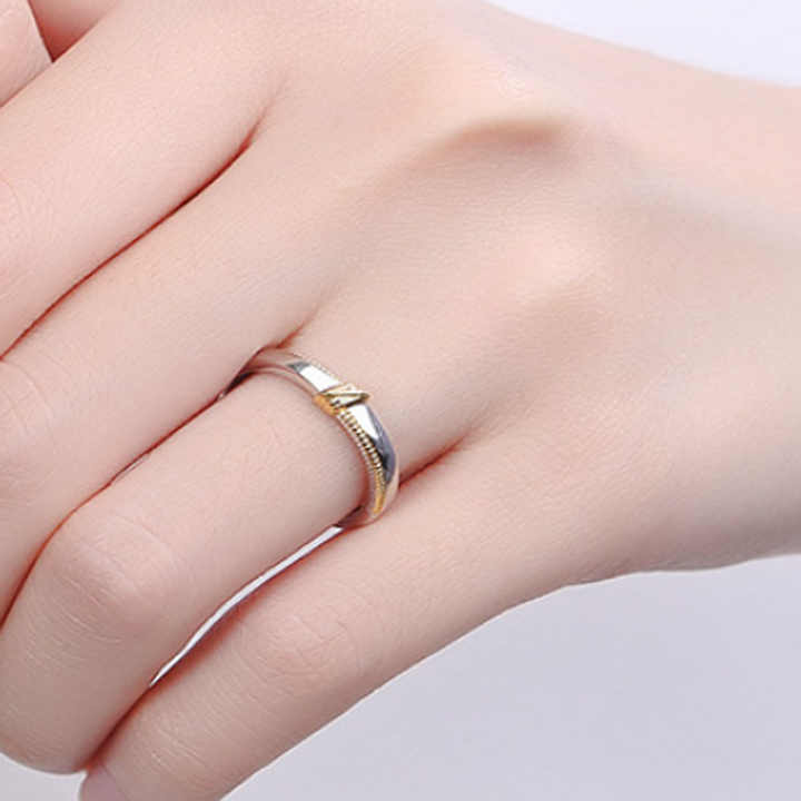 El Nudo Que Nos Une – Anillos Para Parejas en Plata Certificada