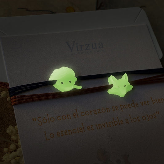 Pulsera El Principito Luminoso x2 Incluye Empaque Pareja