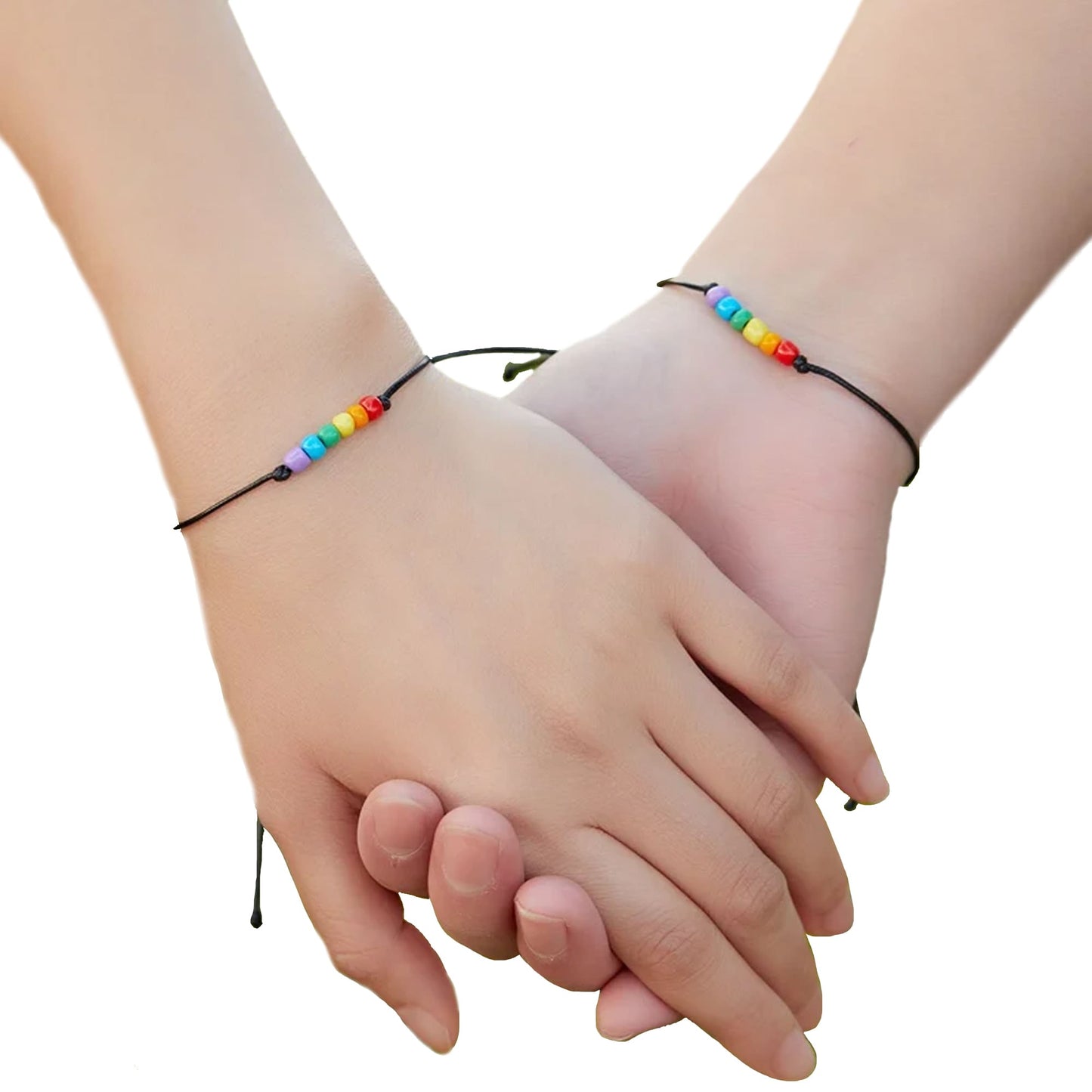 Pulsera LGTBIQ+ con Semilla Miyuki Multicolor x2