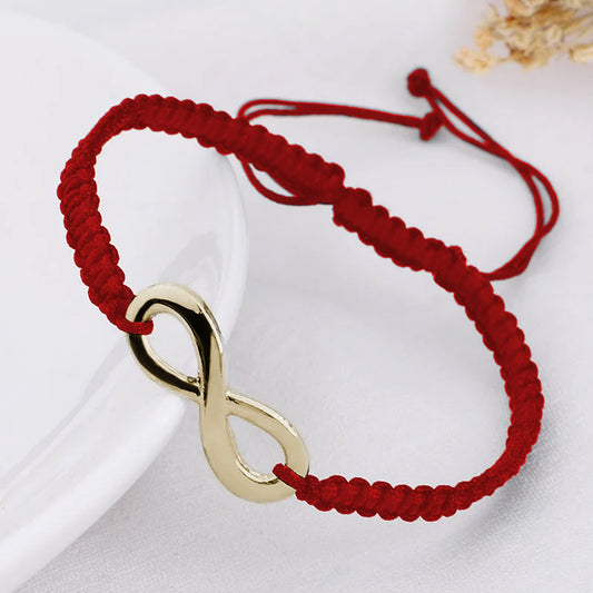 Pulsera Del Infinito En Oro De 18 Kilates Real Garantizado