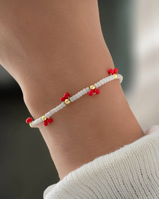 Pulsera Cherry Oro 18k