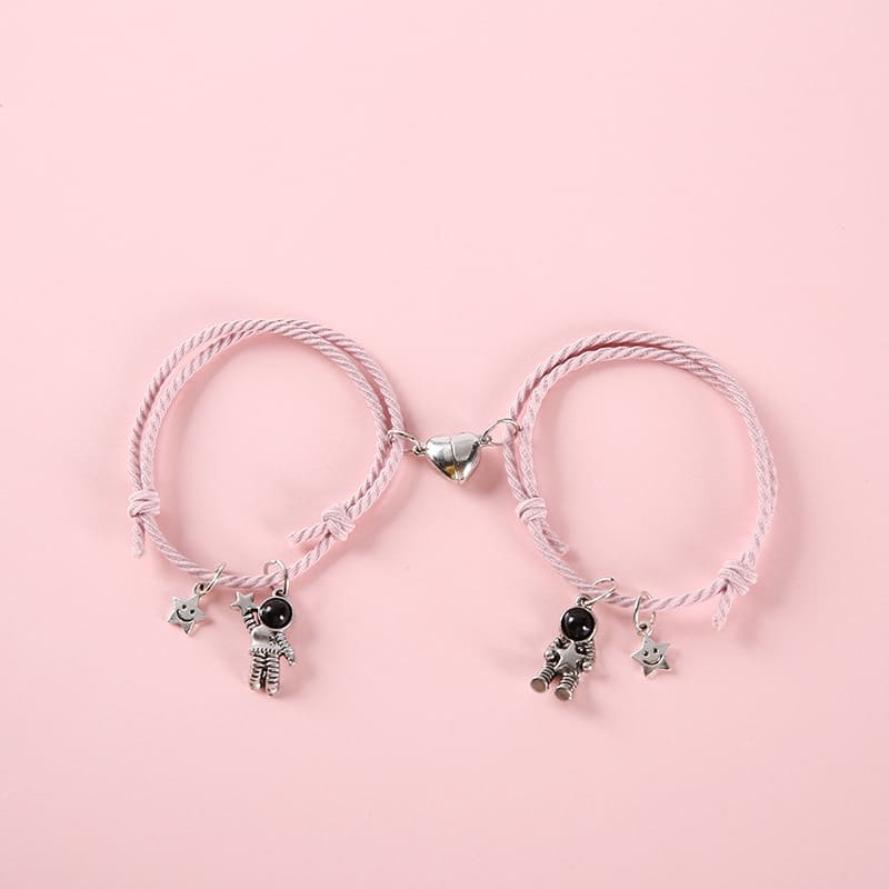 Pulsera Magnética para Parejas de Astronautas