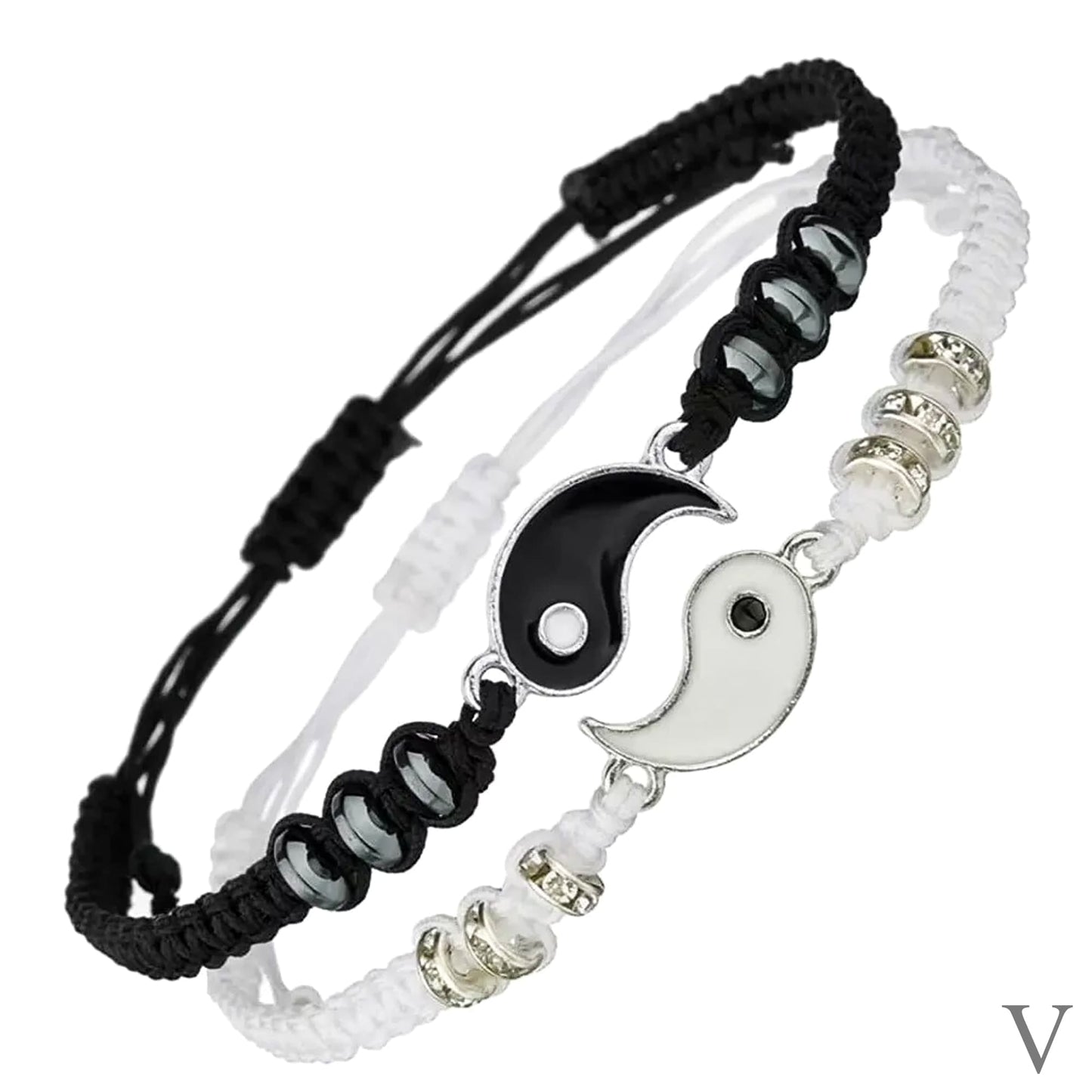 Hermosa Pulsera para Pareja Ying-Yang