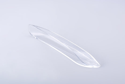 clear glass heart shaped ornament