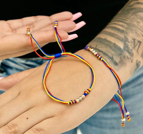 Pulsera de los TRES OROS Colombia