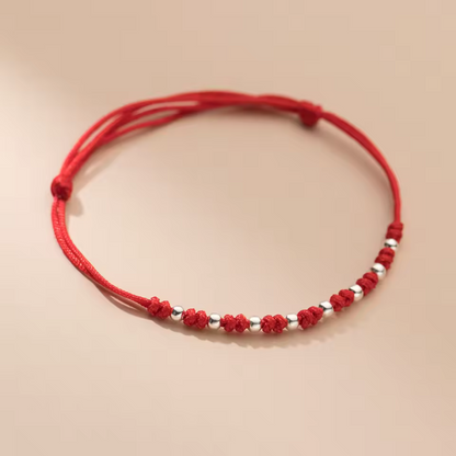 Pulsera 8 Nudos en Plata Ley