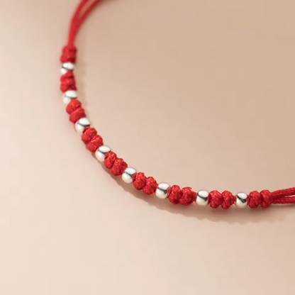 Pulsera 8 Nudos en Plata Ley