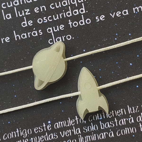 Pulsera Hasta El Infinito Y Más Allá Para Pareja x2 Luminosa