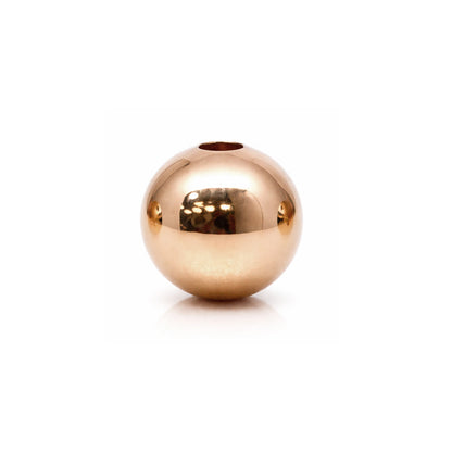 Balín Oro Rosa 18k Liso (3–6 mm)