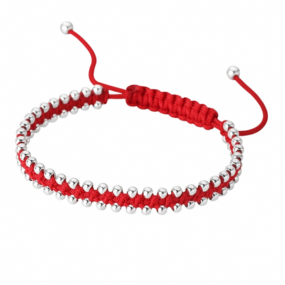 Pulsera Tenzado de Balines en Plata de Ley