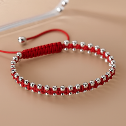 Pulsera Tenzado de Balines en Plata de Ley