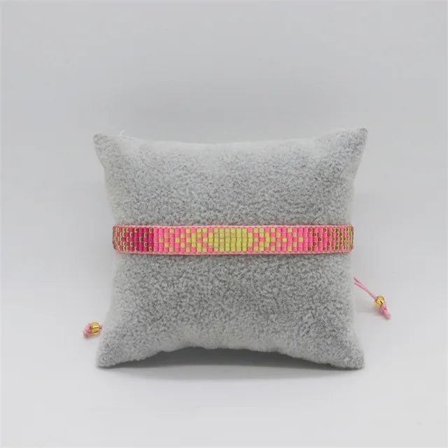 Pulsera Eclipse de Colores Ajustable en Miyuki