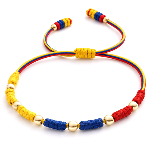 Pulsera de los 7 Nudos Colombia 18k