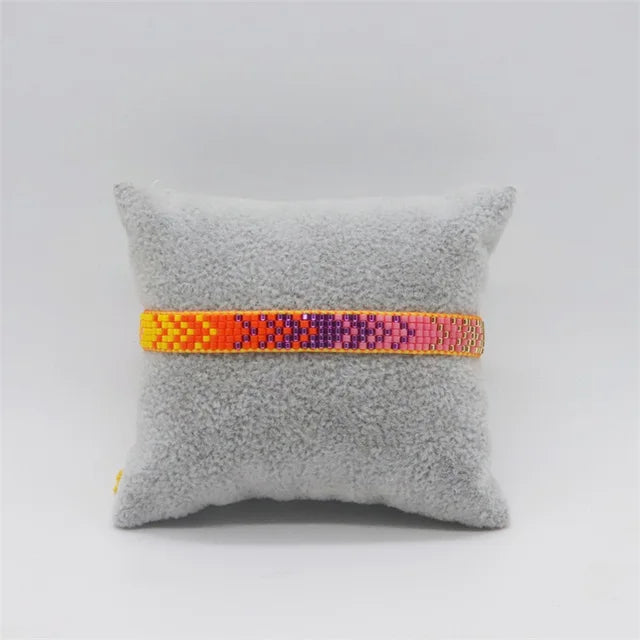 Pulsera Eclipse de Colores Ajustable en Miyuki