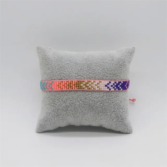 Pulsera Eclipse de Colores Ajustable en Miyuki