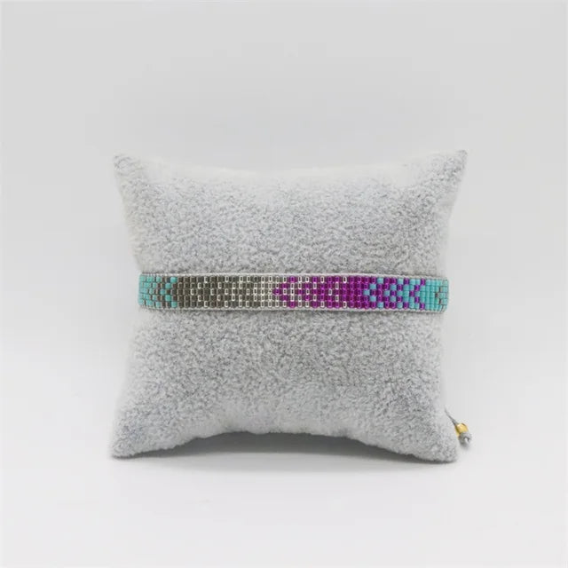 Pulsera Eclipse de Colores Ajustable en Miyuki