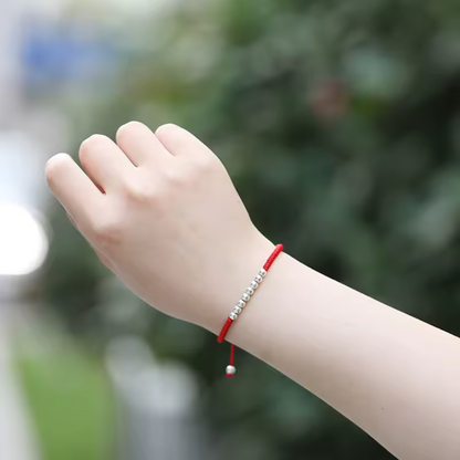 Pulsera 8 Nudos en Plata Ley