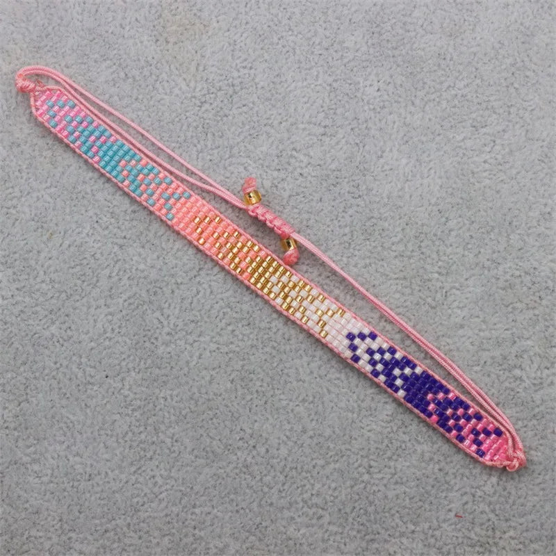 Pulsera Eclipse de Colores Ajustable en Miyuki