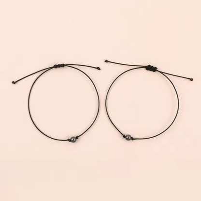 Pulsera x2 Bolita Imantada de Atracción