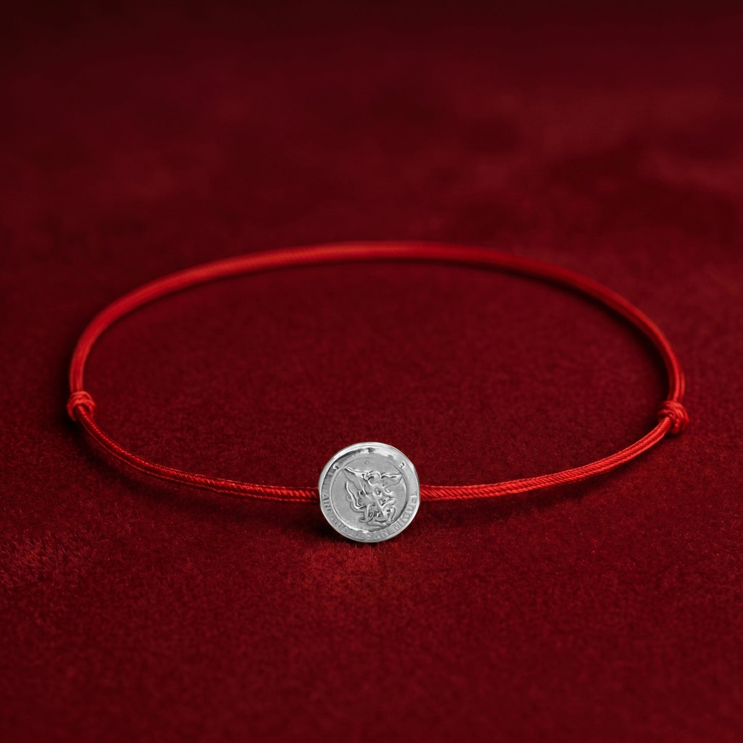 Hilo Rojo San Arcángel Plata Ley