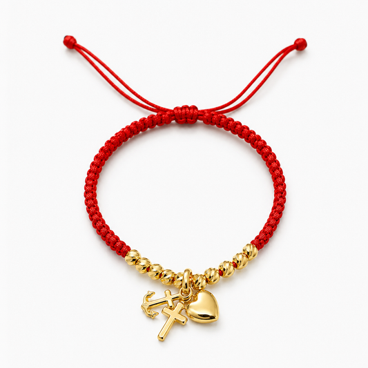 Pulsera Exclusiva en Oro de las Tres Gracias