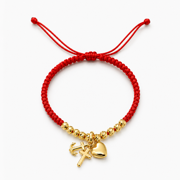 Pulsera Exclusiva en Oro de las Tres Gracias