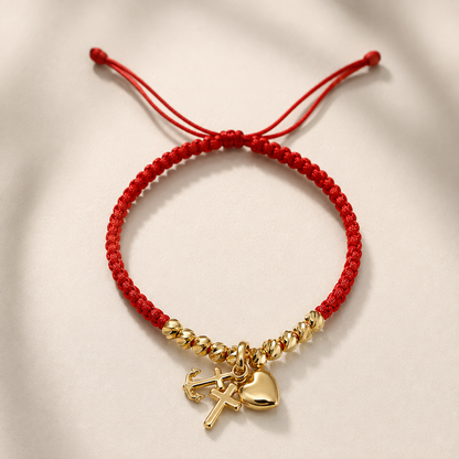 Pulsera Exclusiva en Oro de las Tres Gracias