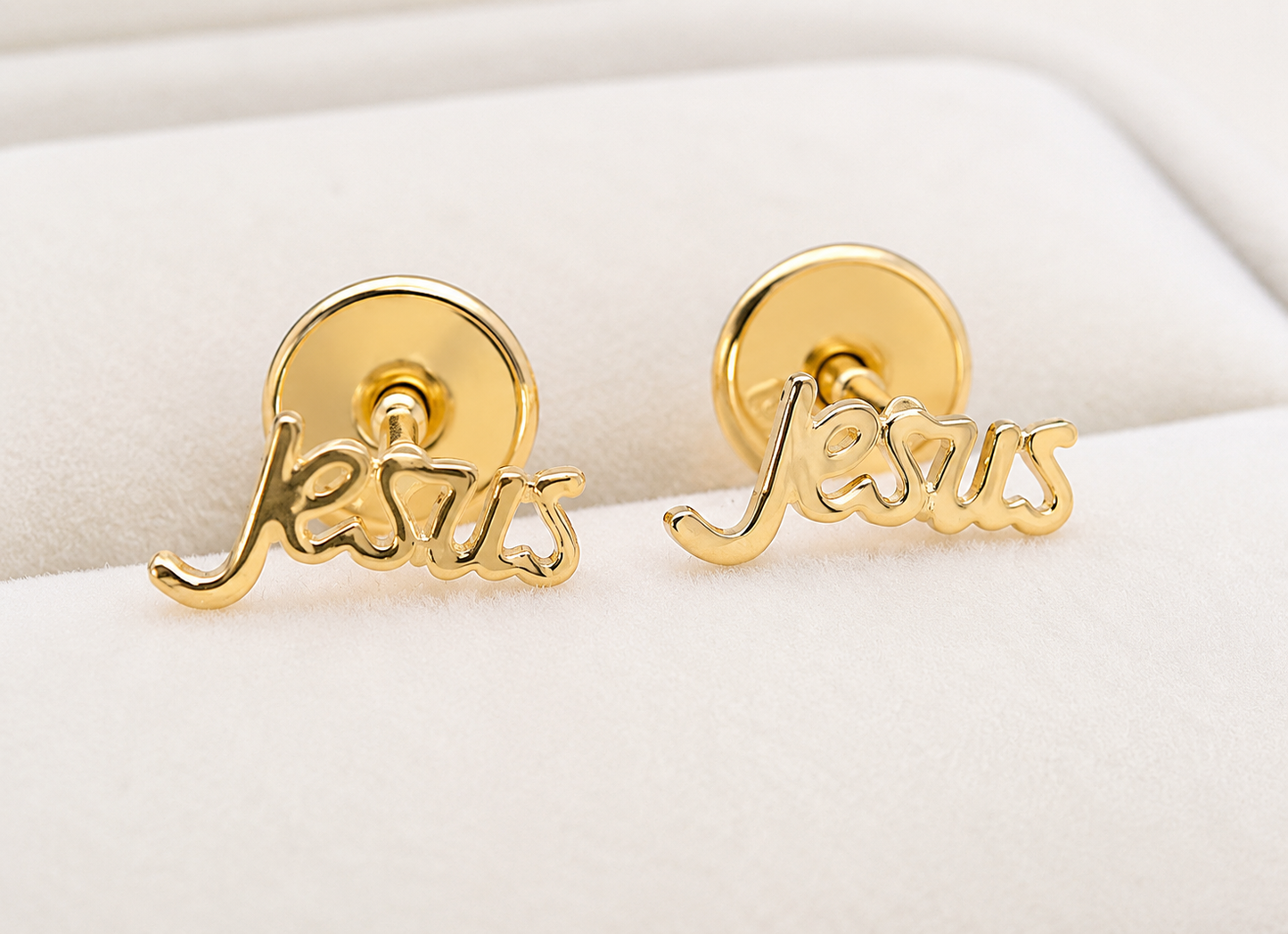 Topos de Jesús en Oro 18k