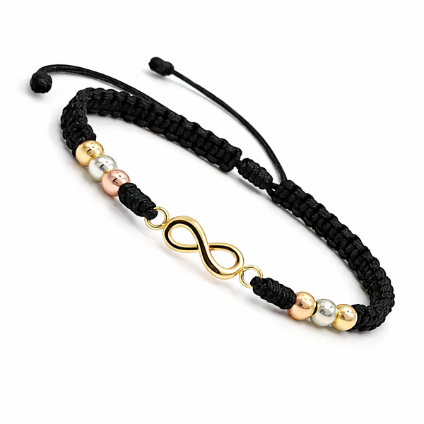 Pulsera Infinito Oro 18K de los 3 Oros