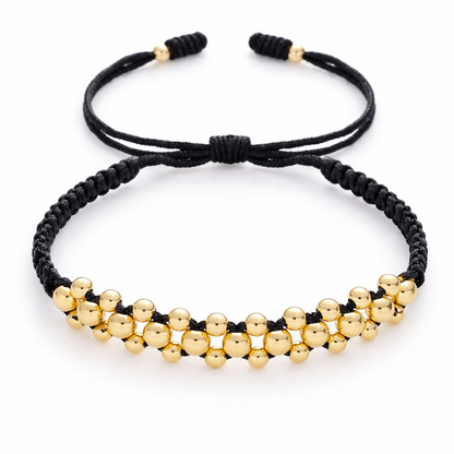 Pulsera Tres Líneas en Oro 18k