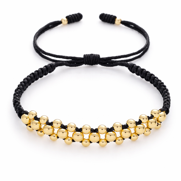 Pulsera Tres Líneas en Oro 18k