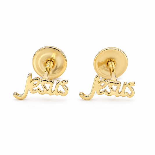 Topos de Jesús en Oro 18k