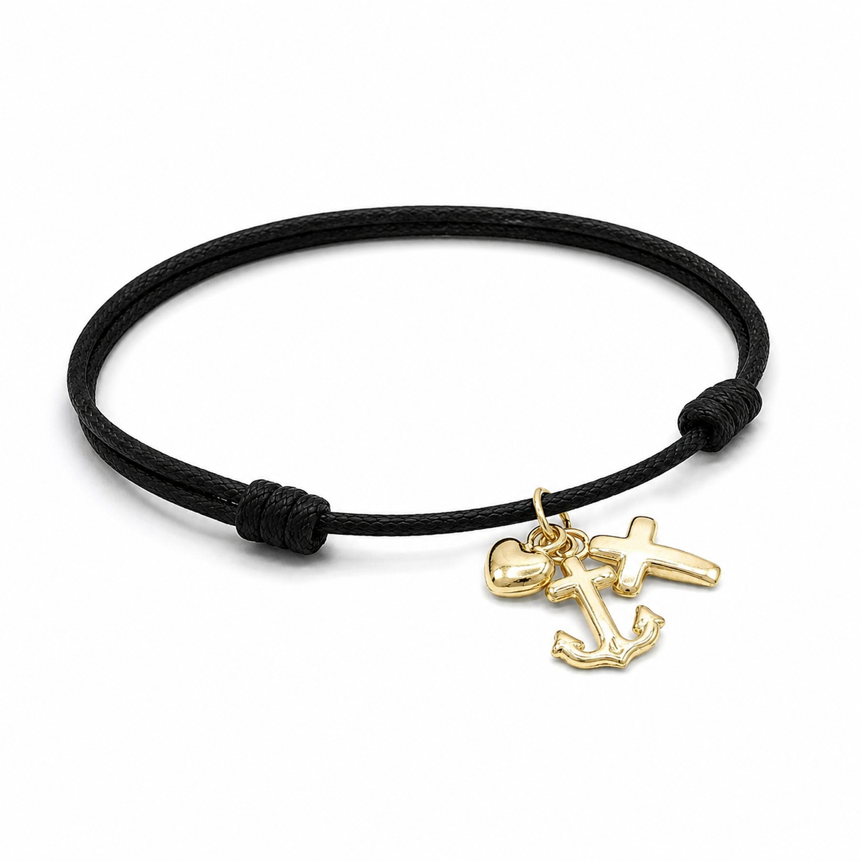 Hilo Rojo de las Tres Gracias Oro 18k