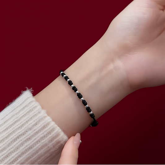 Pulsera 8 Nudos en Plata Ley