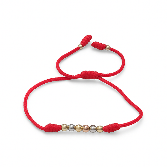 Pulsera Tres Oros 4mm