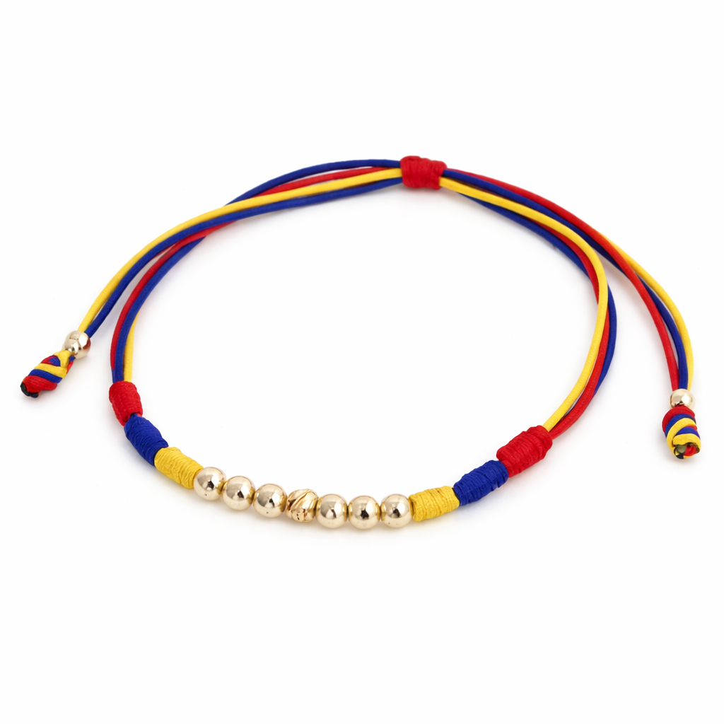 Pulsera Colombia Linea de Balines