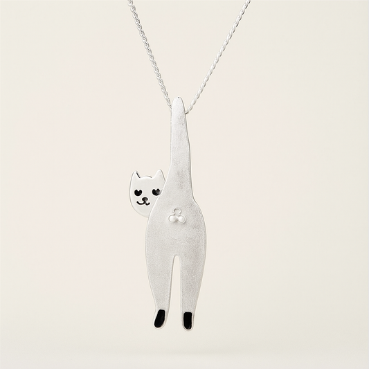 Collar “Alma Felina” En Plata Ley 925