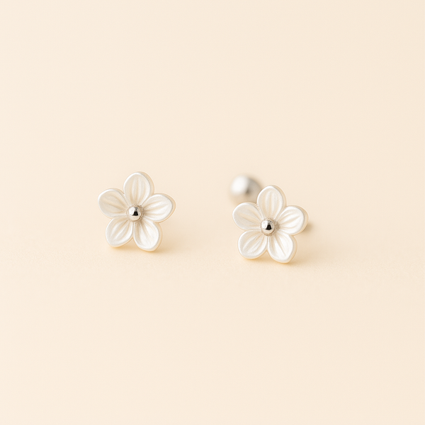 Aretas Alma de Flor – Plata Ley 925