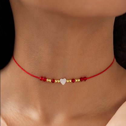 Choker Corazón 18k