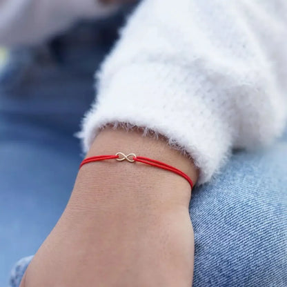 Pulsera Conexión Infinito Oro 18k